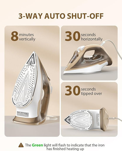 1500W Steam Iron for Clothes - Image 5