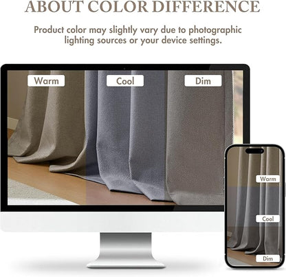 Madison Park Karien 100% Blackout Curtains 52x95 – Grey, 2-Layer Noise Blocking - Image 9