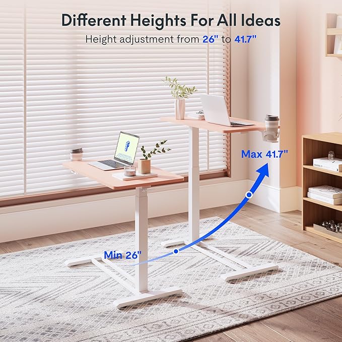FLEXISPOT Mobile Standing Desk - Image 6