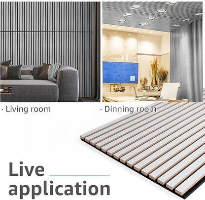 Art3d 2 Wood Slat Acoustic Panels - Image 8