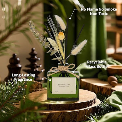 Reed Diffuser, 6.09 oz Jasmine Lily Scent Diffuser - Image 3