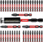 Anti-slip Hex Impact Tough Magnetic Screwdriver Bits Set 2 in. PH1/PH2/PH3 by GEINXURN