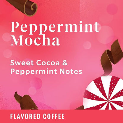 Starbucks K-Cup Coffee Pods, Peppermint Mocha Naturally Flavored Coffee - Image 4