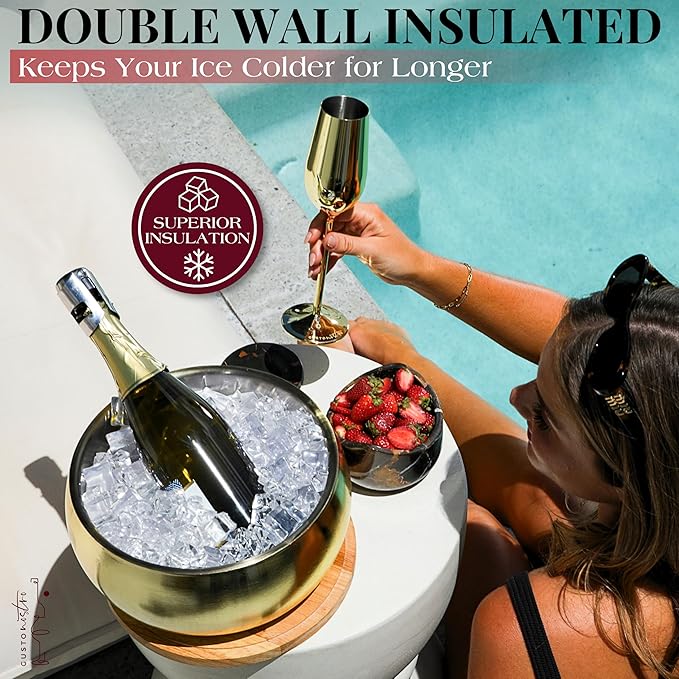 Gusto Nostro 4.1L Insulated Ice Bucket - Image 6
