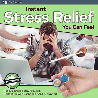Yogi Fidget Toy – Silent Sensory Spinner - Image 4