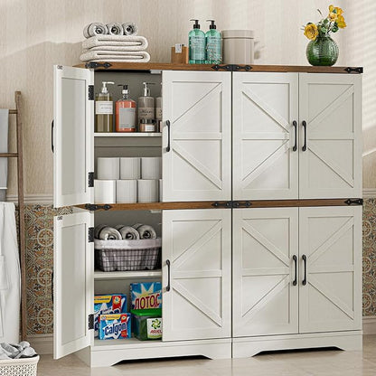 Farmhouse Floor Storage Cabinet - Image 5