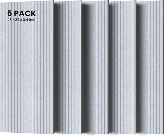 5 Pack Sound Proof Panels for Walls, Large Acoustic Panels for Media Room by TO-TH