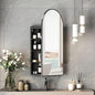Black Arched Medicine Cabinets by Mepplzian
