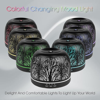 ARVIDSSON 500ml Essential Oil Diffuser, Metal Diffusers - Image 3