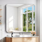 42" x 42"Bathroom Mirror, Decorative Rectangular Vanity Mirror by DESBING