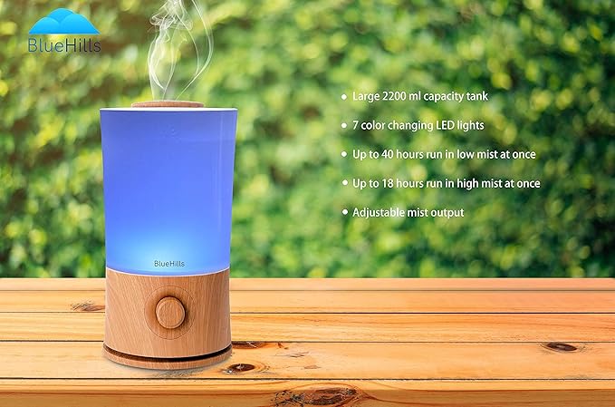 BlueHills Premium 2000 ML XL Large Essential Oil Diffuser Aromatherapy - Image 8
