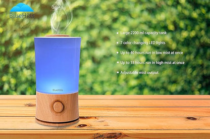 BlueHills Premium 2000 ML XL Large Essential Oil Diffuser Aromatherapy - Image 8