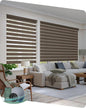 Yoolax Motorized Zebra Blinds Compatible by Yoolax