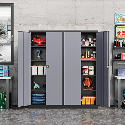 Metal Storage Cabinet-72” Tall Steel File Cabinets - Image 2