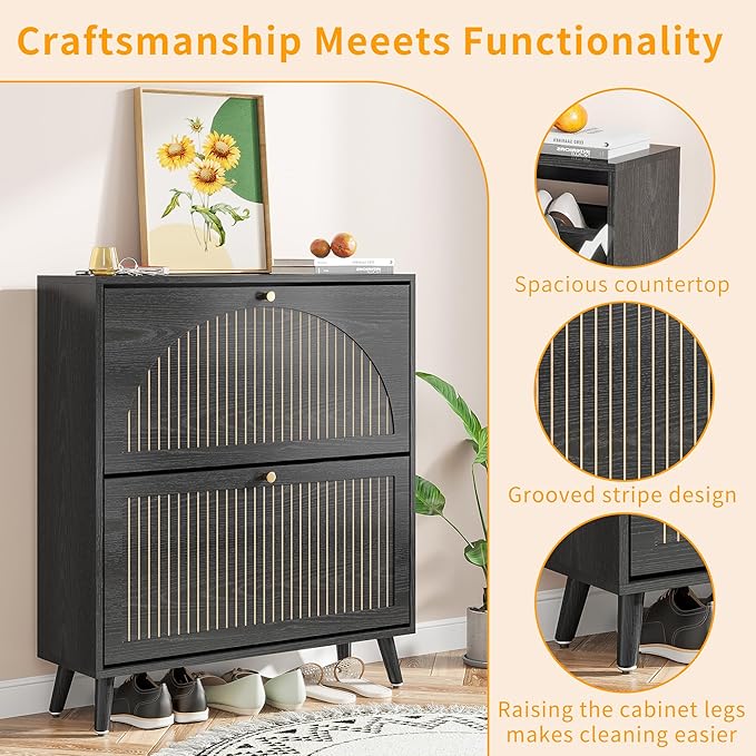 Shoe Storage Cabinet for Entryway - Image 4