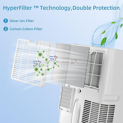 Portable Air Conditioners 12000 BTU, Remote Control AC - Image 7