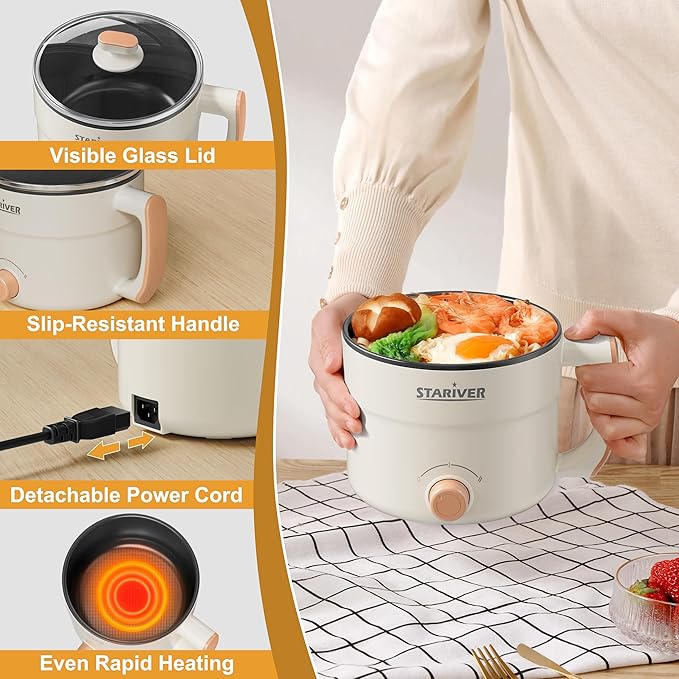 Stariver 1.5L Electric Hot Pot - Image 6