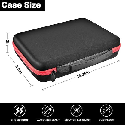 Comecase Battery Organizer Storage Box, Carrying Case Bag Holder - Image 5