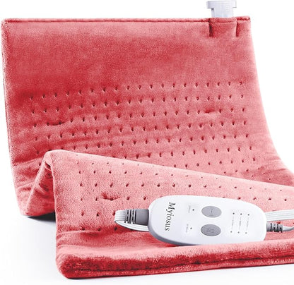 Massaging Weighted Heating Pad for Back Pain Relief, Heating Pads for Neck by Unknown