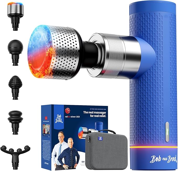 BOB AND BRAD A7 Pro Massage Gun - 11mm Deep Tissue by BOBANDBRAD