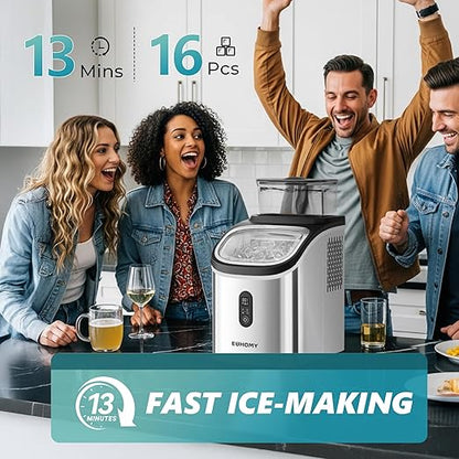 EUHOMY Ice Cube Maker Machine Countertop - Image 3