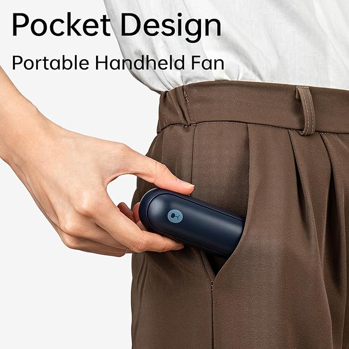 JISULIFE Portable Handheld Fan, Mini 3 In 1 - Image 2