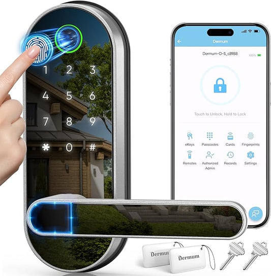 Keyless Entry Fingerprint Digital Smart Lock by Dermum