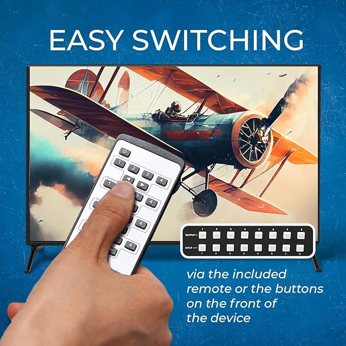 OREI 8K 8x8 HDMI Matrix Switch, Switcher - Image 4