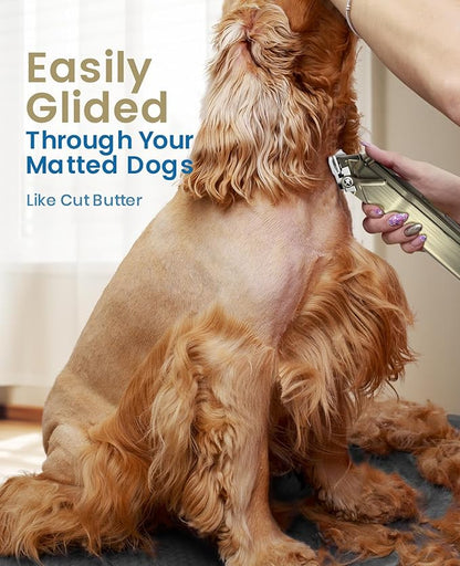 oneisall Dog Clippers for Grooming for Thick Heavy Coats/Low Noise Rechargeable - Image 2