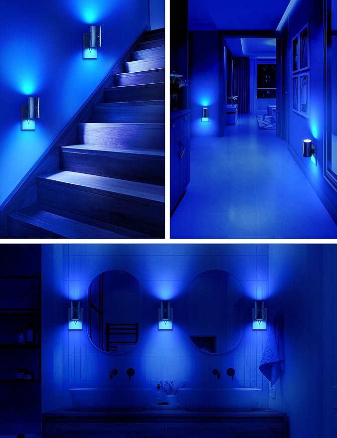 Sujeet LED Night Lights Plug into Wall, Bright Night Light, Dusk to Dawn Sensor - Image 5