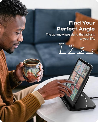 Stouchi Foldable Wireless Charging Dock Compatible - Image 3