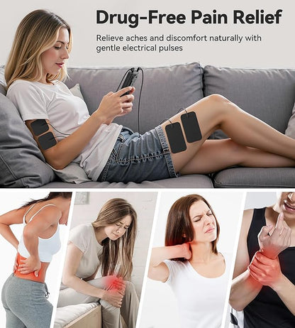 TENS Unit Muscle Stimulator for Pain Relief, 3-in-1 EMS TENS Machine - Image 2