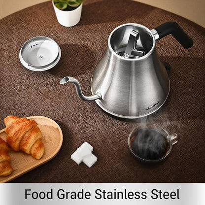 Mecity Electric Kettle Gooseneck Water Kettle Stainless Steel Tea Kettle Water - Image 2