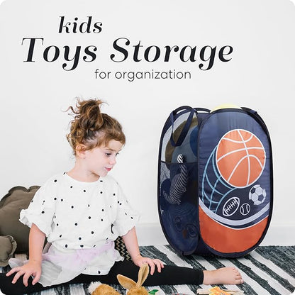 Handy Laundry Collapsible Mesh Pop Up Hamper - Image 6