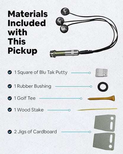 Journey Instruments Passive Piezo Acoustic Pickup – EP001K Three Balanced - Image 3