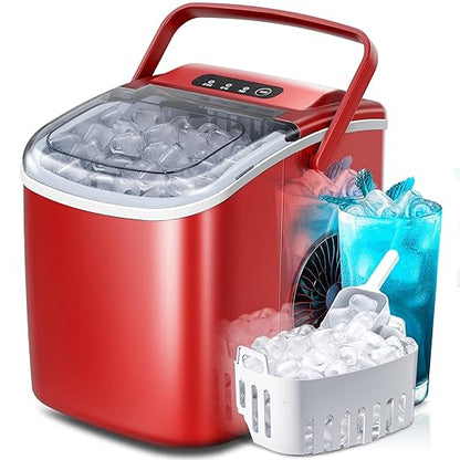 Countertop Portable Ice Maker Machine by Crzoe