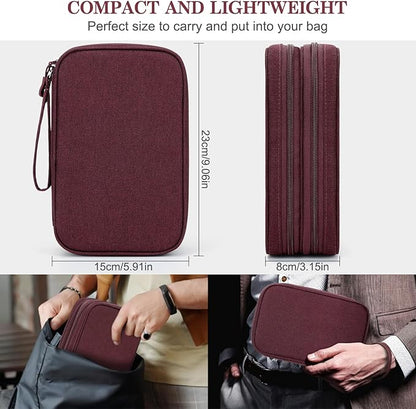 FYY Electronic Organizer, Large Travel Cable Organizer Bag Pouch Electronic - Image 2