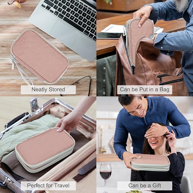 FYY Electronic Organizer, Travel Cable Organizer Bag Pouch Electronic - Image 7