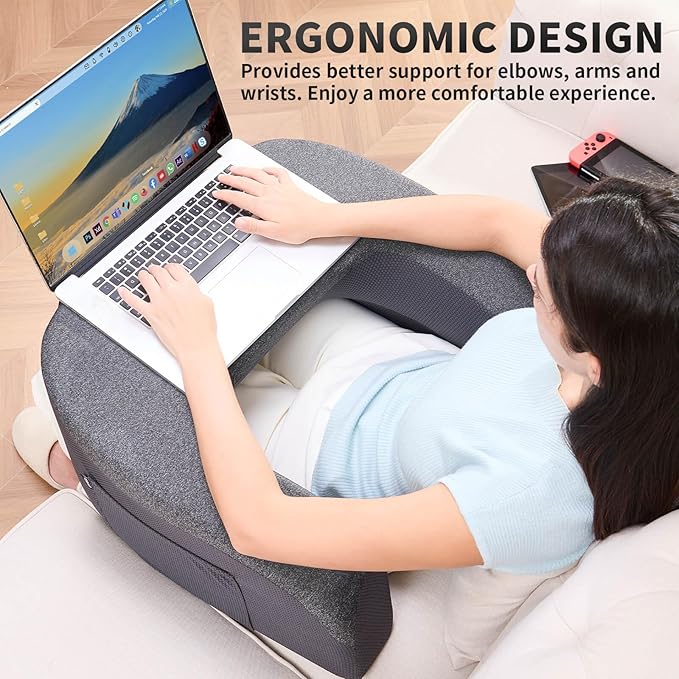 Reading Pillow, Lap Desk, Laptop Pillow - Image 3