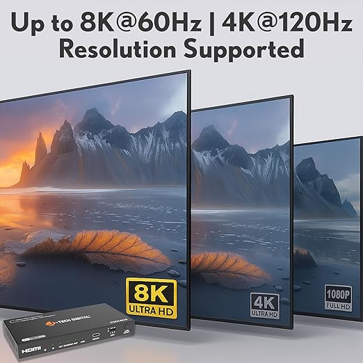 J-Tech Digital 8K HDMI Audio Extractor - Image 5