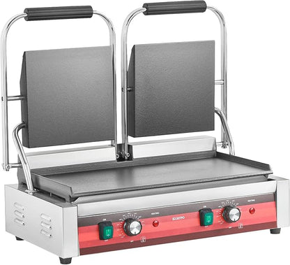 EGGKITPO Commercial Dual Panini Press by EGGKITPO