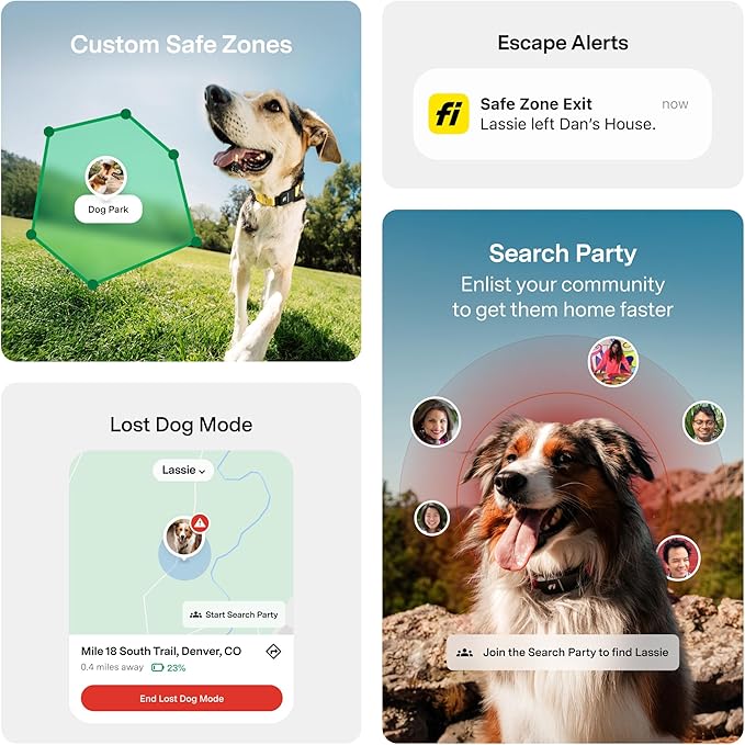 New Fi Series 3+ Smart Dog Tracker Collar GPS Tracker - Image 4