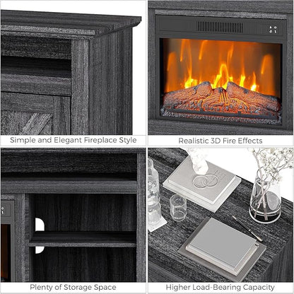 Electric Fireplace, Fireplace TV Stand - Image 7