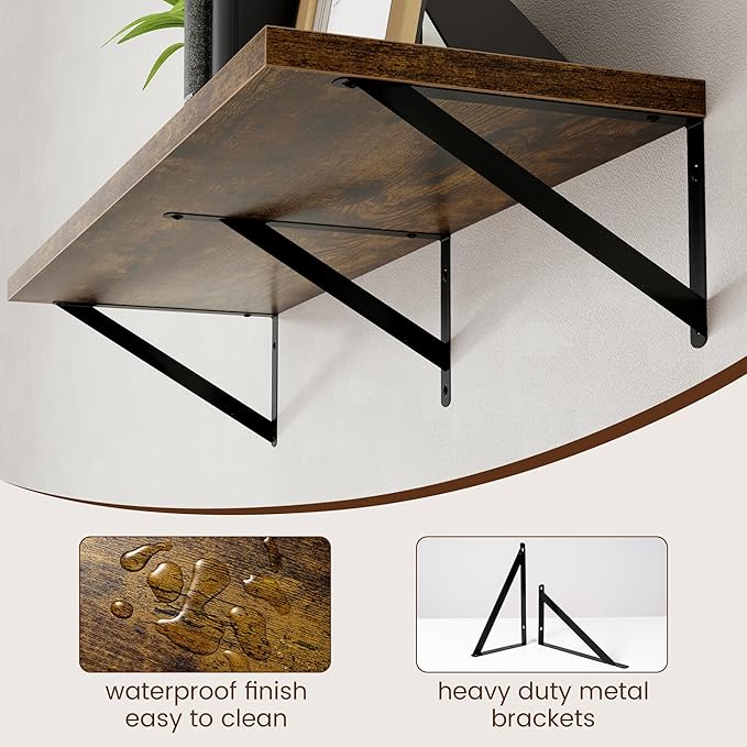 Axeman 12 Inch Deep Floating Shelves - Image 5