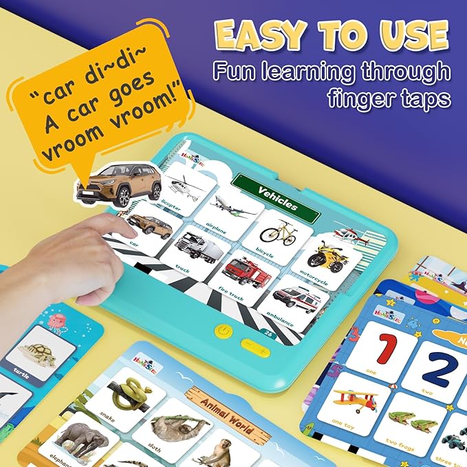 HOMESTEC Astro Pad, Toddler Interactive Learning Toys Ages 3 4 5 6, Kids Speech - Image 4
