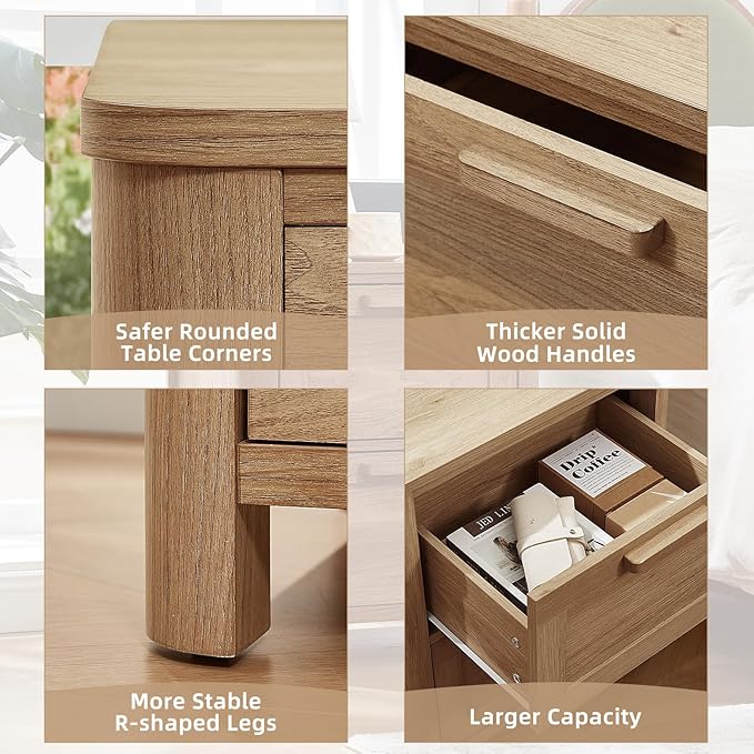 Joaxswe Farmhouse Nightstand - Image 6