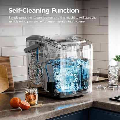 Ice Makers Countertop, 9 Cubes in 6 Mins, Portable Ice Maker Machine - Image 5