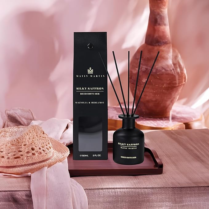 Matin Martin Silky Saffron Reed Diffuser 5 oz - Image 4