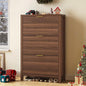 Shoe Cabinet Storage for Entryway, Fluted Shoe Cabinet by YomiluveDesign