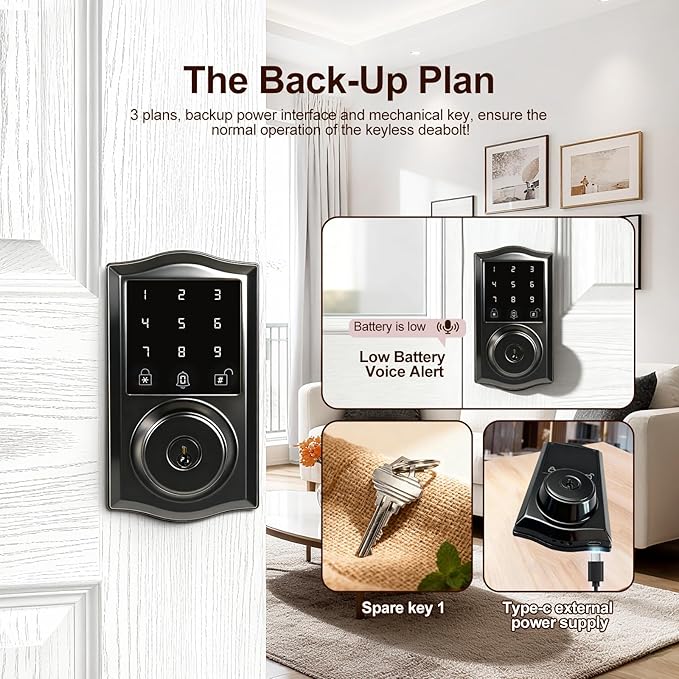 Smart Keyless Entry Door Lock - Image 5